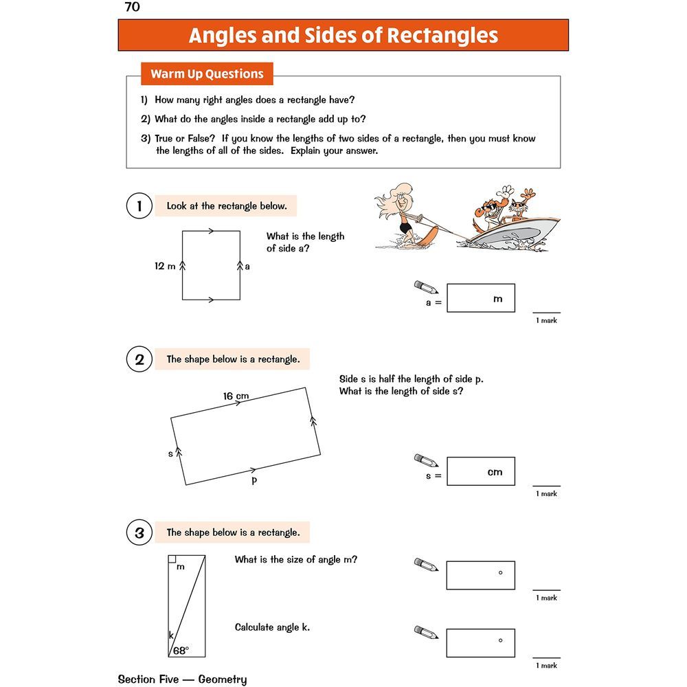  كتاب key stage 2 maths targeted question book - year 5