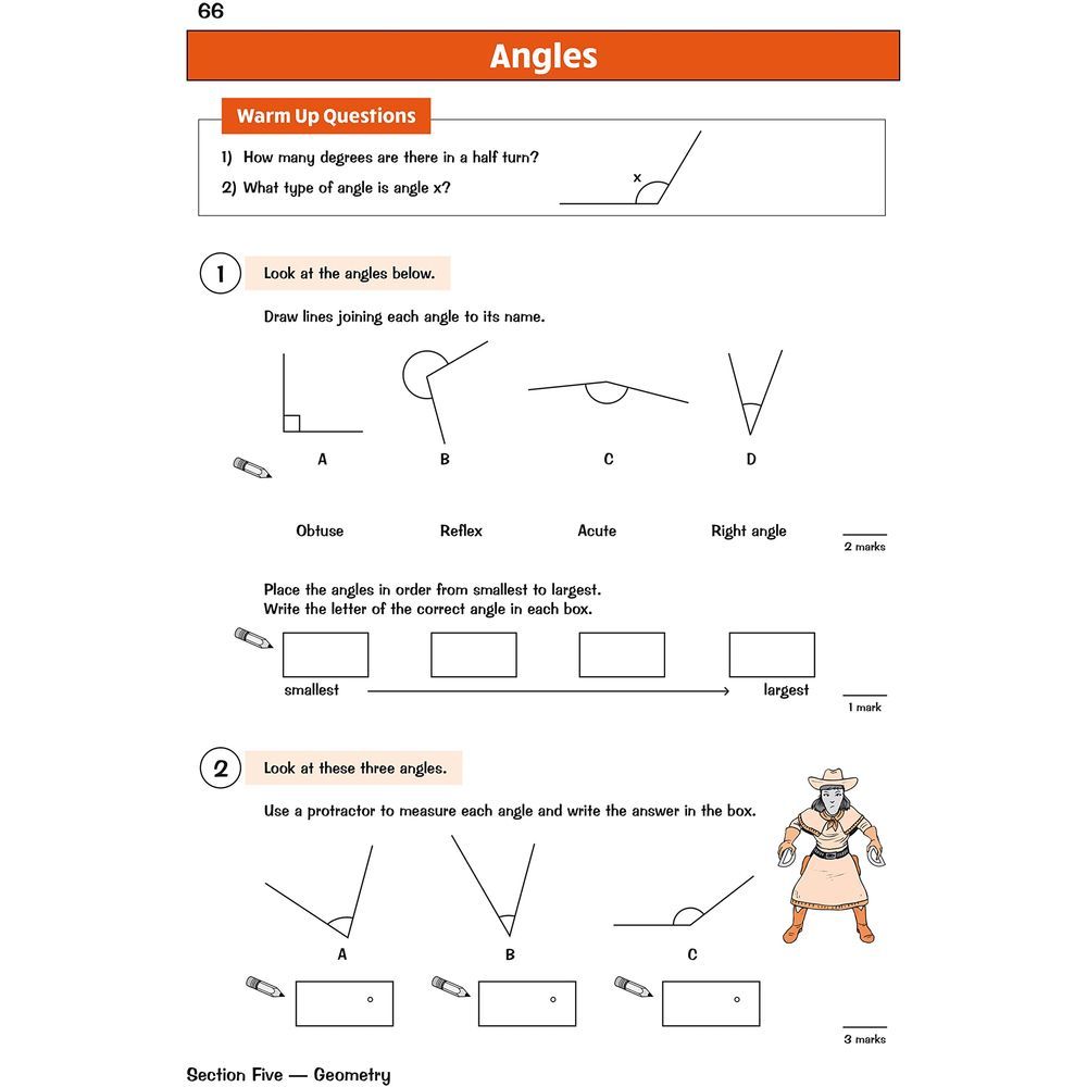  كتاب key stage 2 maths targeted question book - year 5