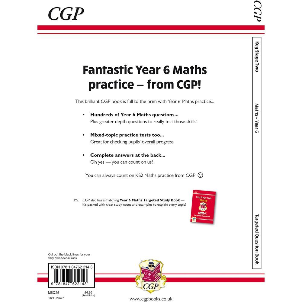  كتاب key stage 2 maths targeted question book - year 6