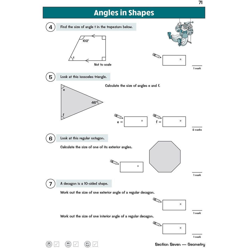  كتاب key stage 2 maths targeted question book - year 6