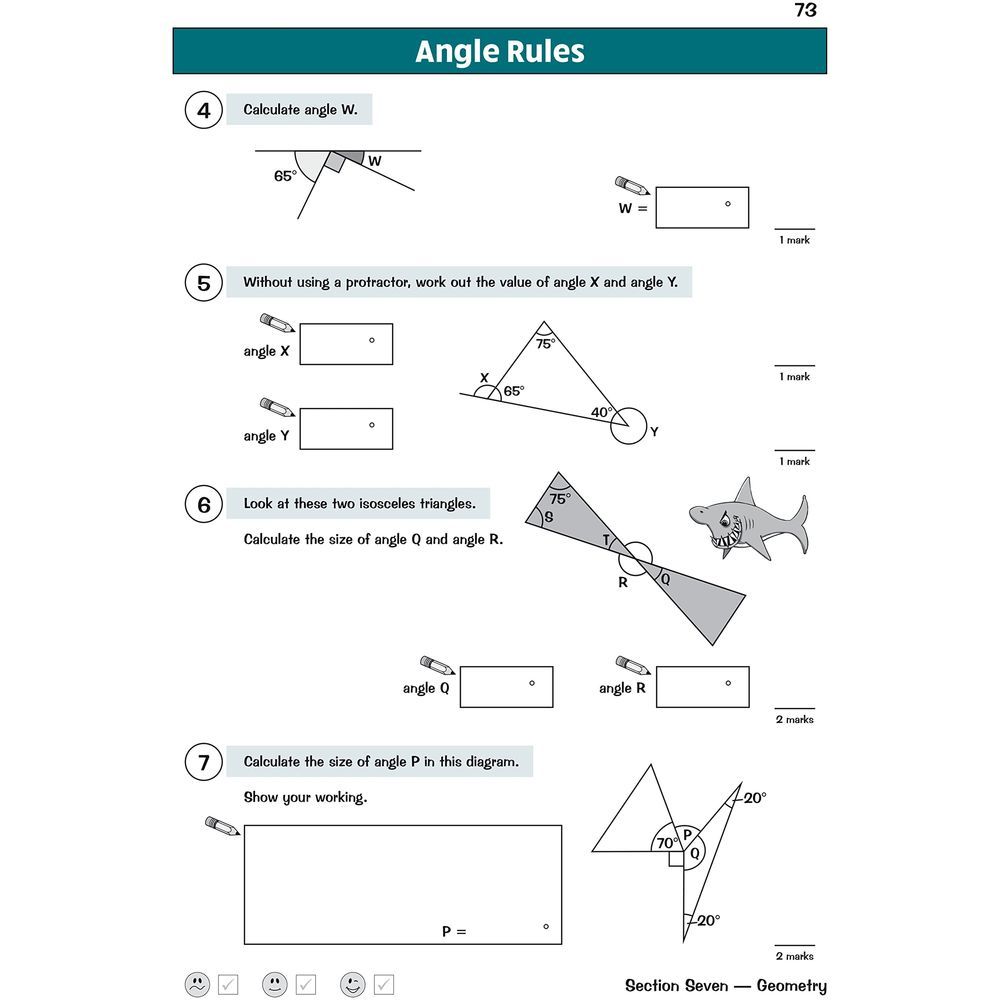  كتاب key stage 2 maths targeted question book - year 6