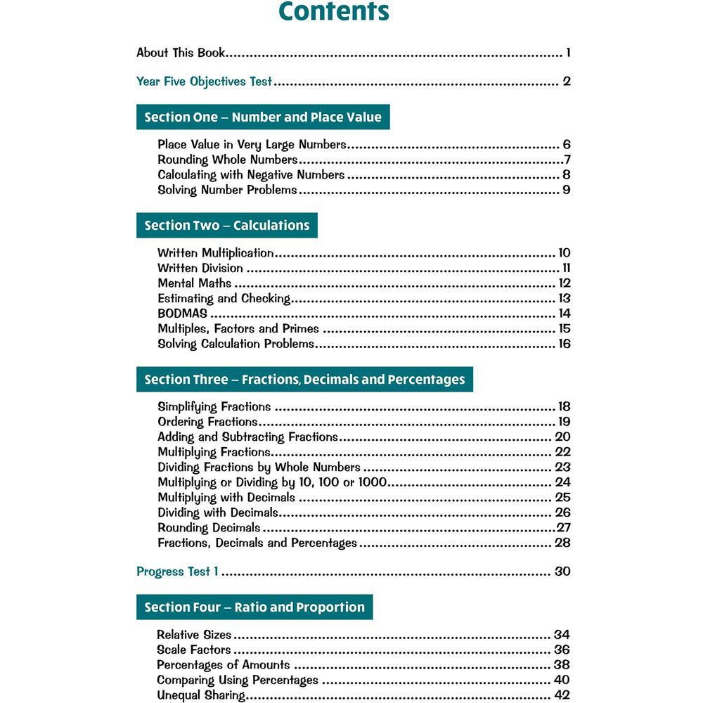  كتاب key stage 2 maths targeted question book - year 6