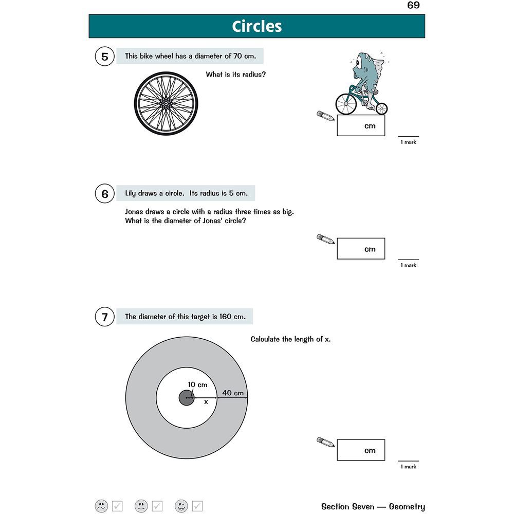  كتاب key stage 2 maths targeted question book - year 6