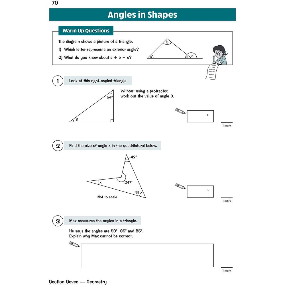  كتاب key stage 2 maths targeted question book - year 6