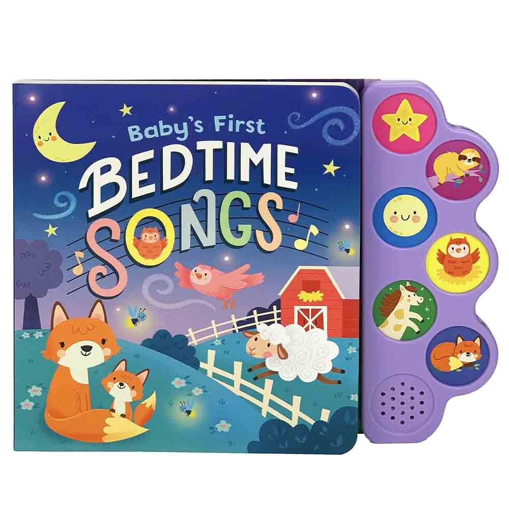  كتاب baby's first bedtime songs