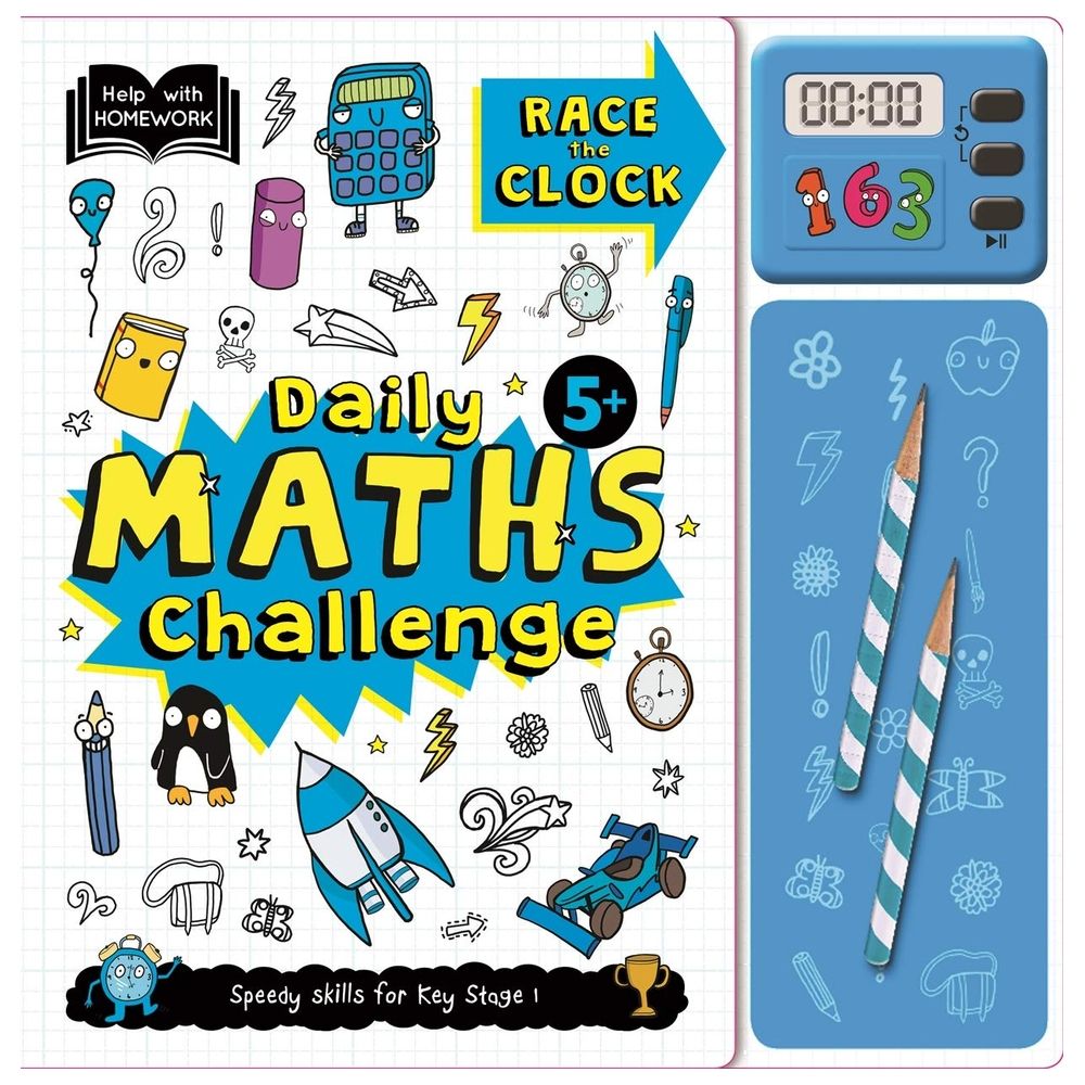  كتاب help with homework: 5+ daily maths challenge