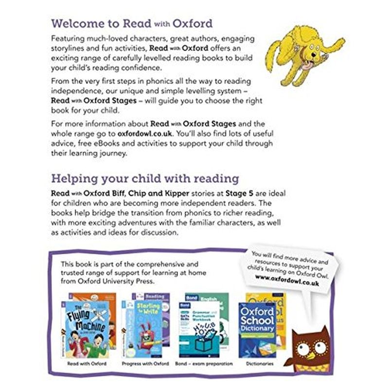  كتاب read with oxford: stage 5: biff, chip and kipper: the beehive fence and other stories