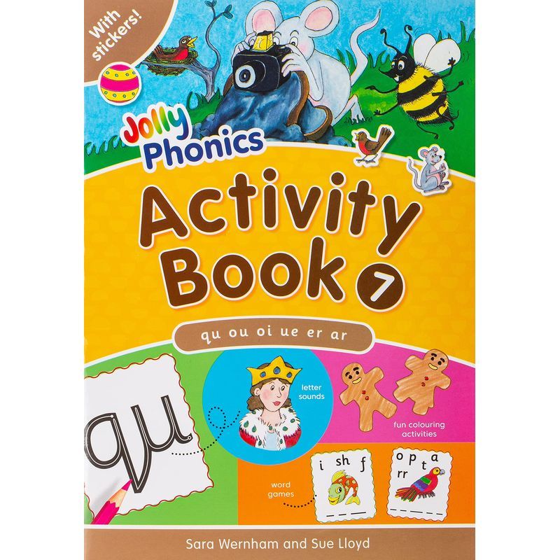 Jolly Phonics Activity Book 7: British English Edition