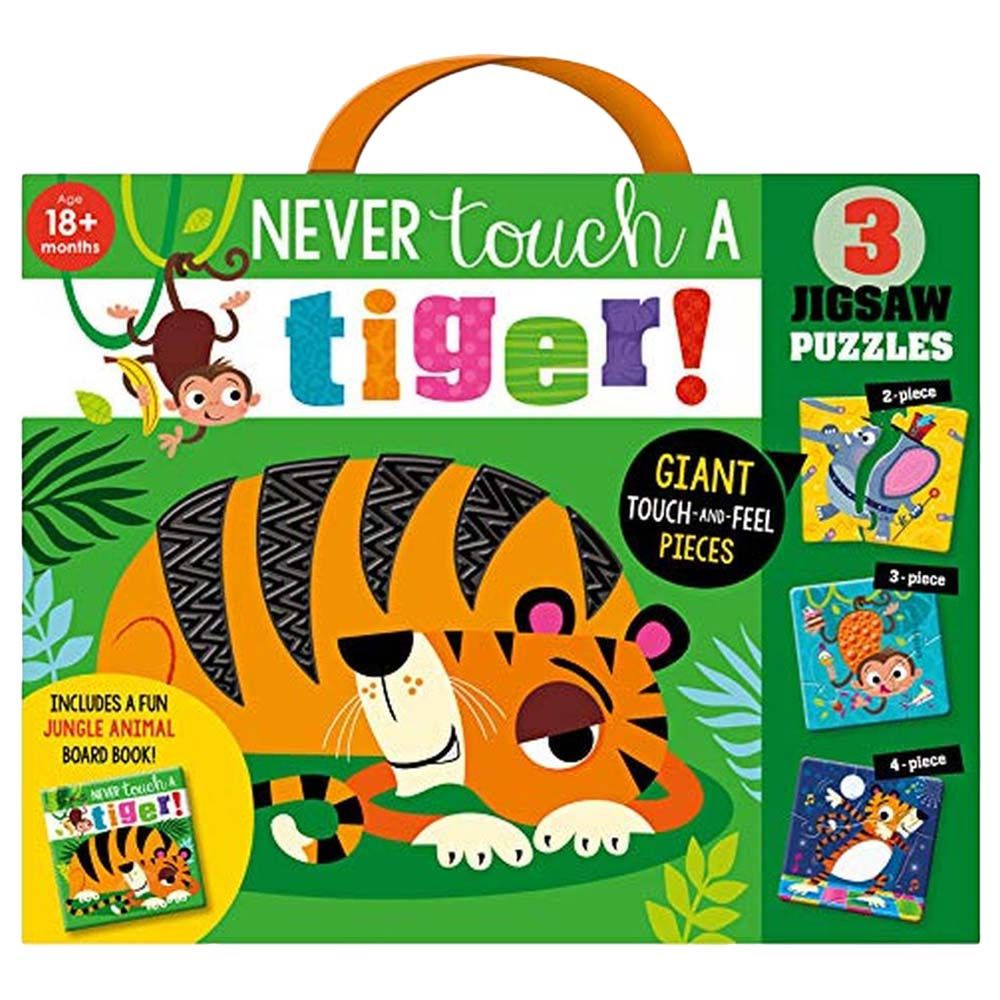  كتاب never touch a tiger! jigsaw