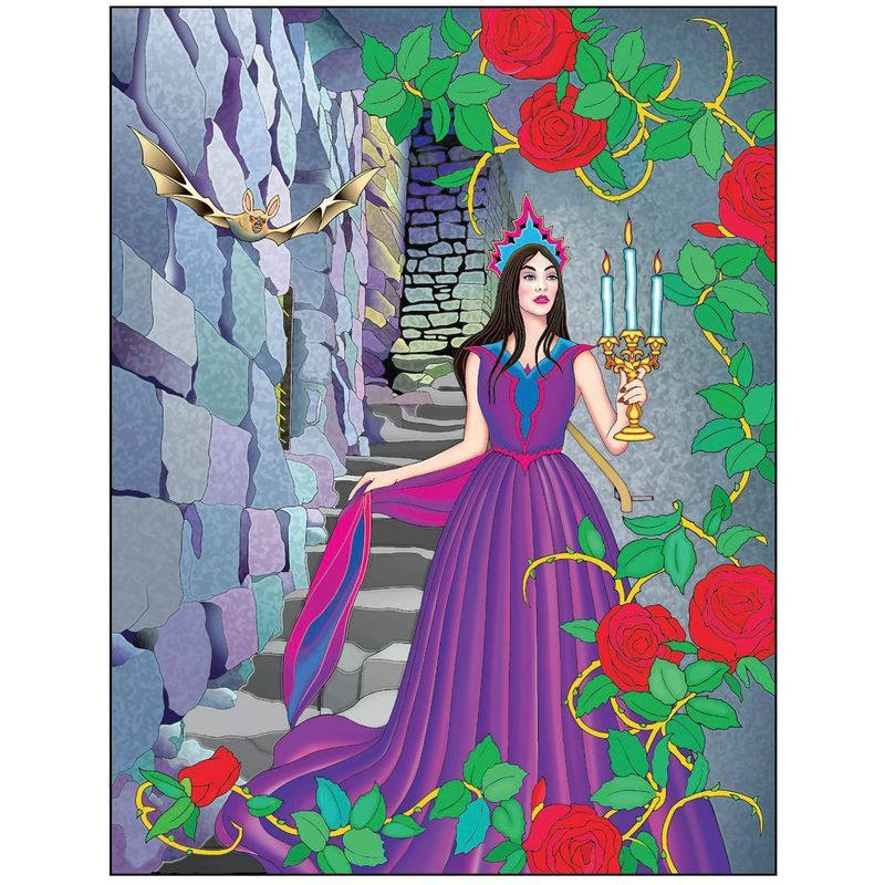 Creative Haven Gothic Fantasy Coloring Book