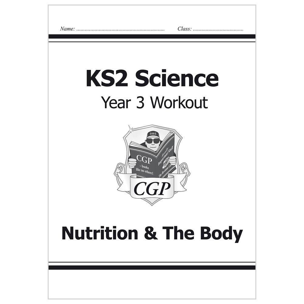  كتاب ks2 science year three workout: nutrition & the body