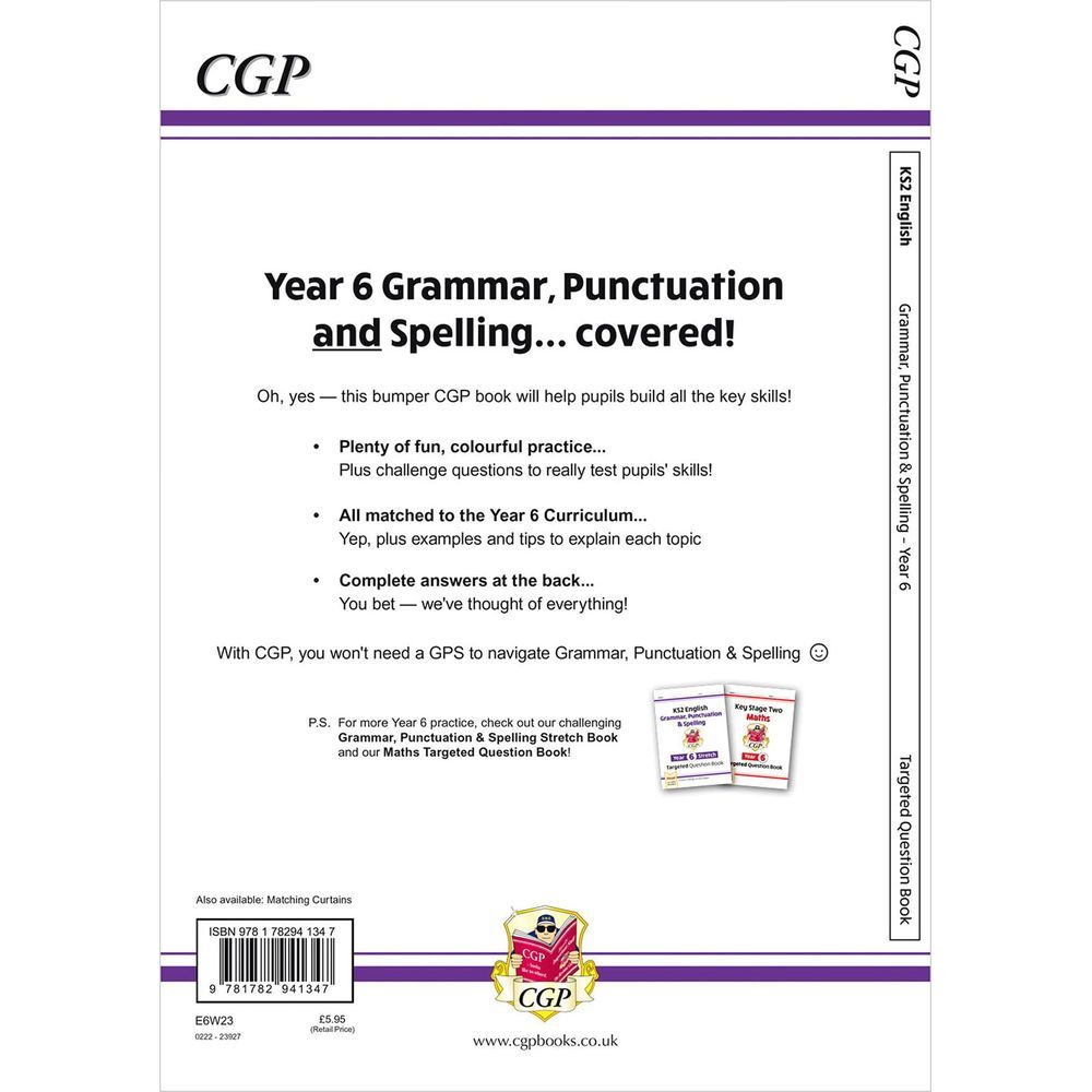  كتاب ks2 english grammar, punctuation & spelling: year 6