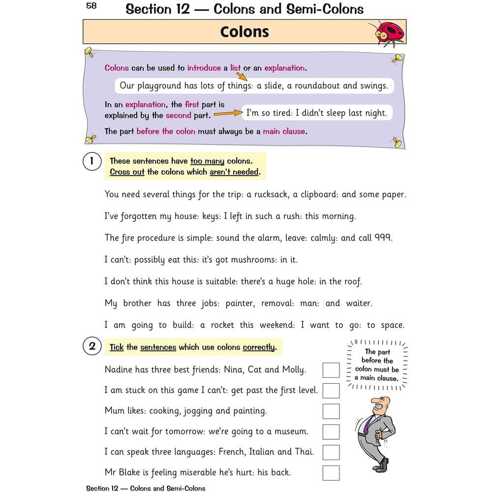  كتاب ks2 english grammar, punctuation & spelling: year 6