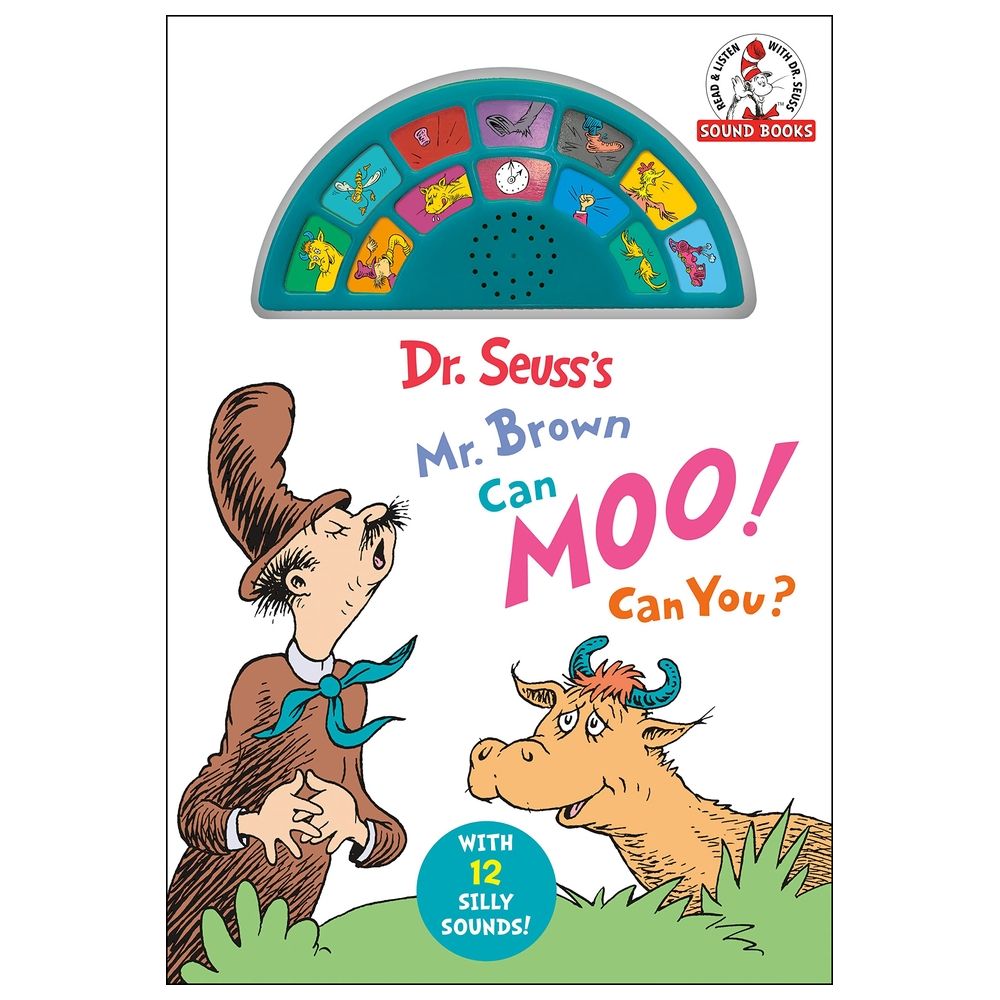  كتاب dr. seuss's mr brown can moo! can you? with 12 silly sounds!