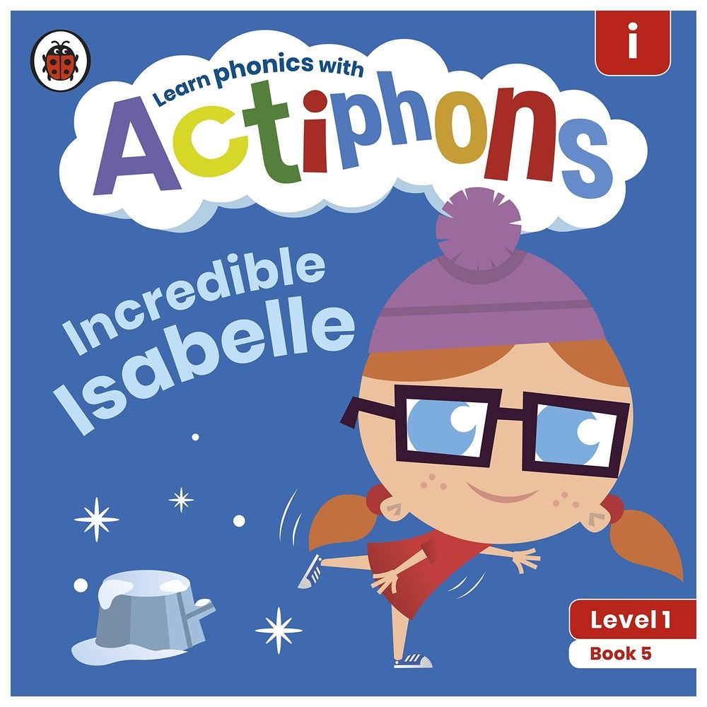  كتاب actiphons level 1 book 5 incredible isabelle: learn phonics and get active with actiphons!