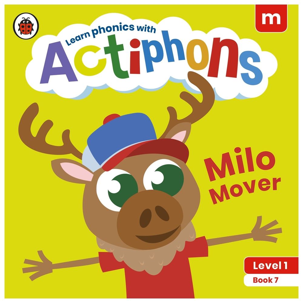  كتاب actiphons level 1 book 7 milo mover: learn phonics and get active with actiphons!