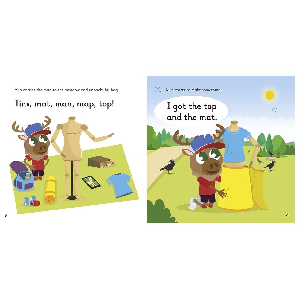 Actiphons Level 1 Book 7 Milo Mover: Learn Phonics And Get Active With Actiphons!