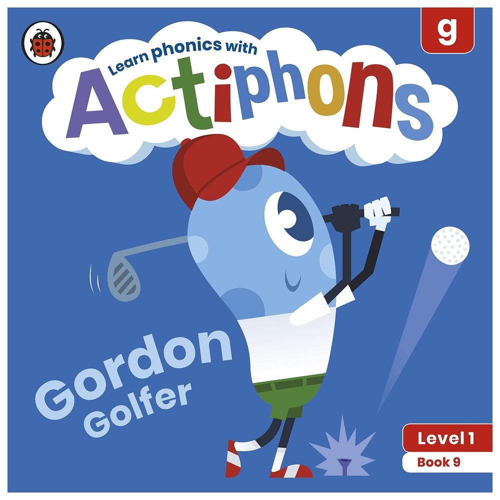  كتاب actiphons level 1 book 9 gordon golfer: learn phonics and get active with actiphons!