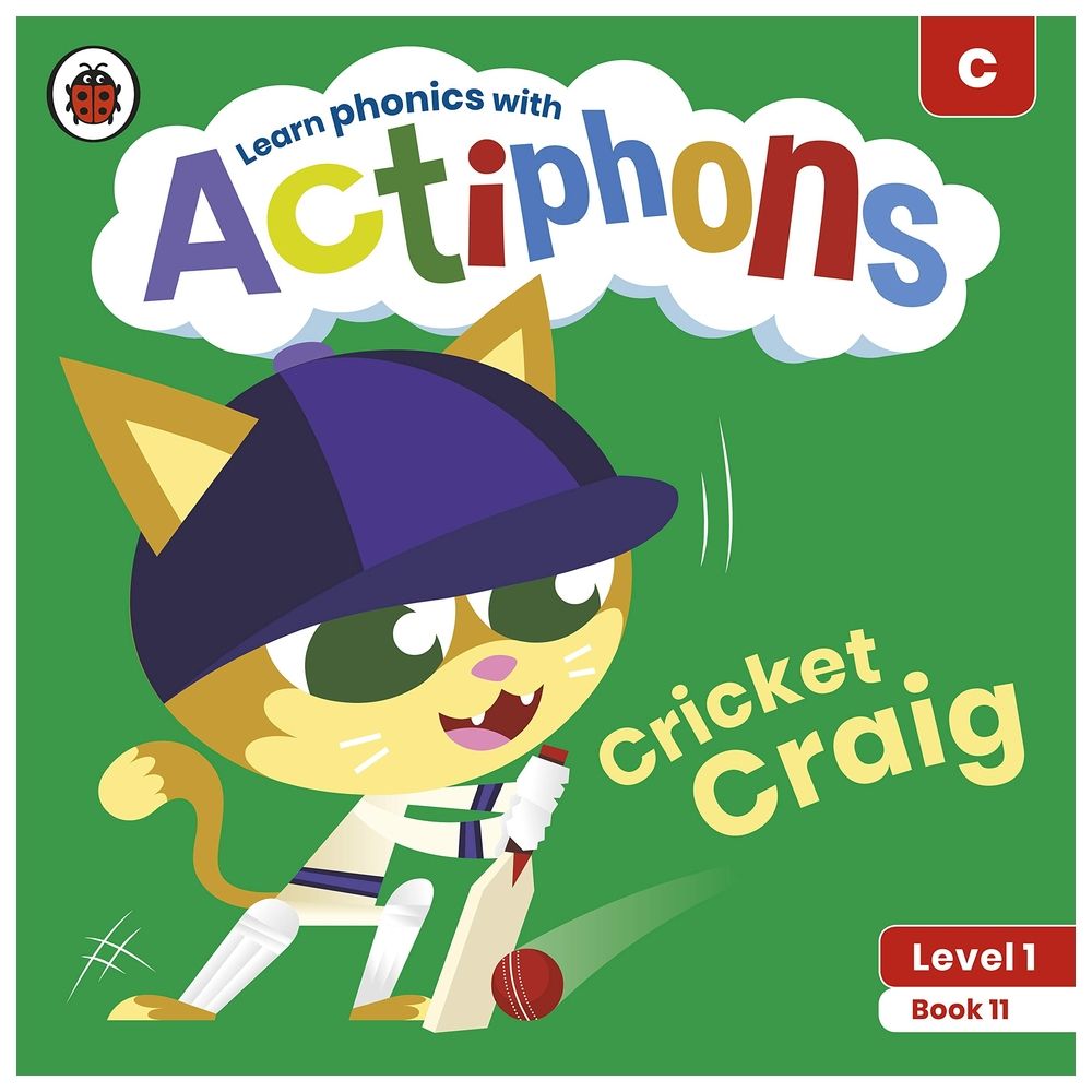  كتاب actiphons level 1 book 11 cricket craig: learn phonics and get active with actiphons!