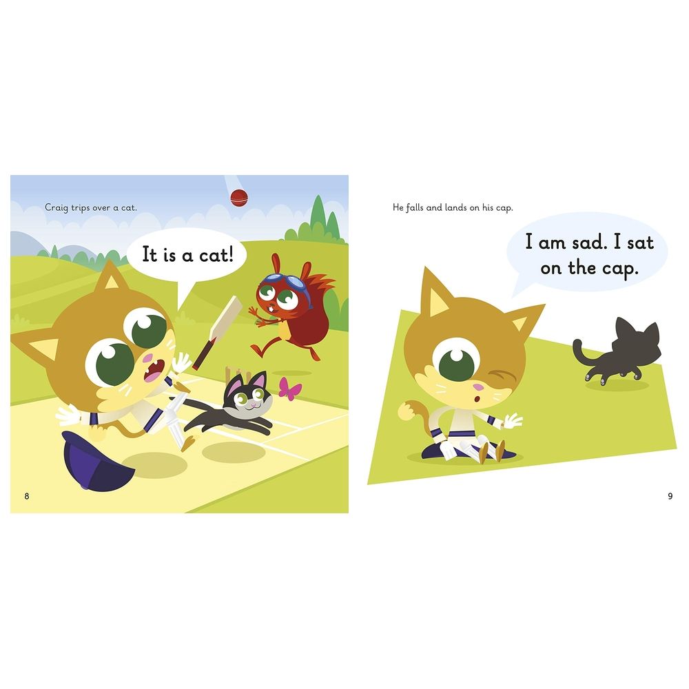  كتاب actiphons level 1 book 11 cricket craig: learn phonics and get active with actiphons!