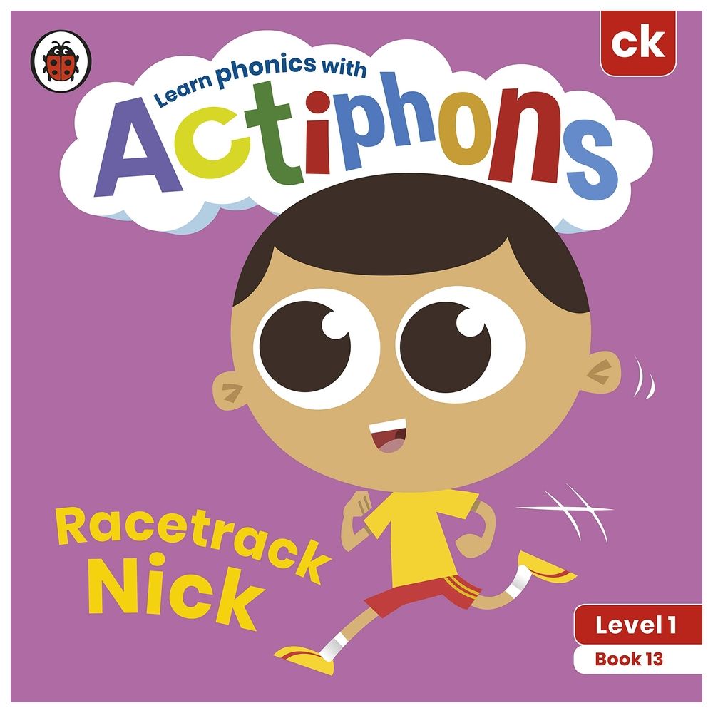  كتاب actiphons level 1 book 13 racetrack nick: learn phonics and get active with actiphons!