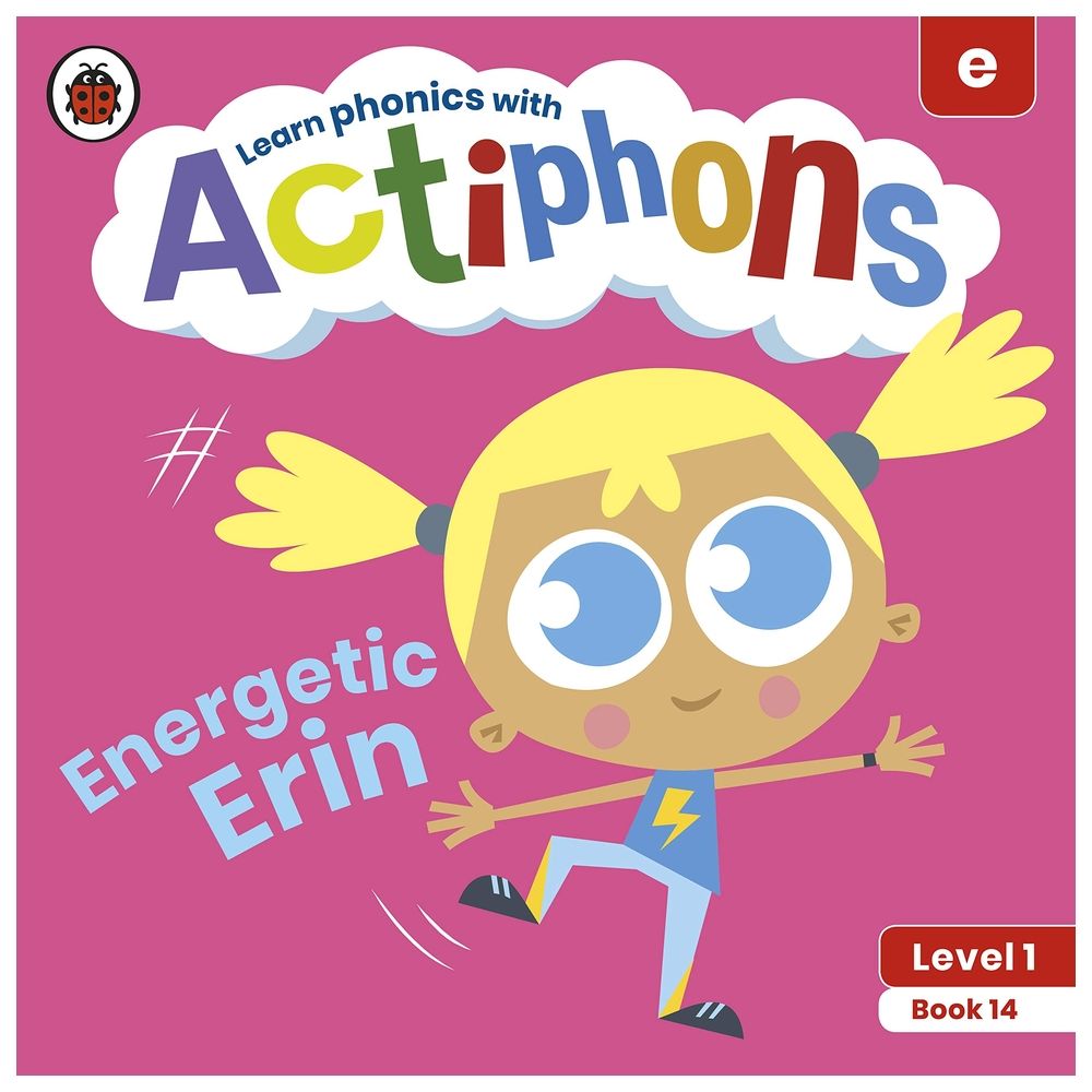  كتاب actiphons level 1 book 14 energetic erin: learn phonics and get active with actiphons!