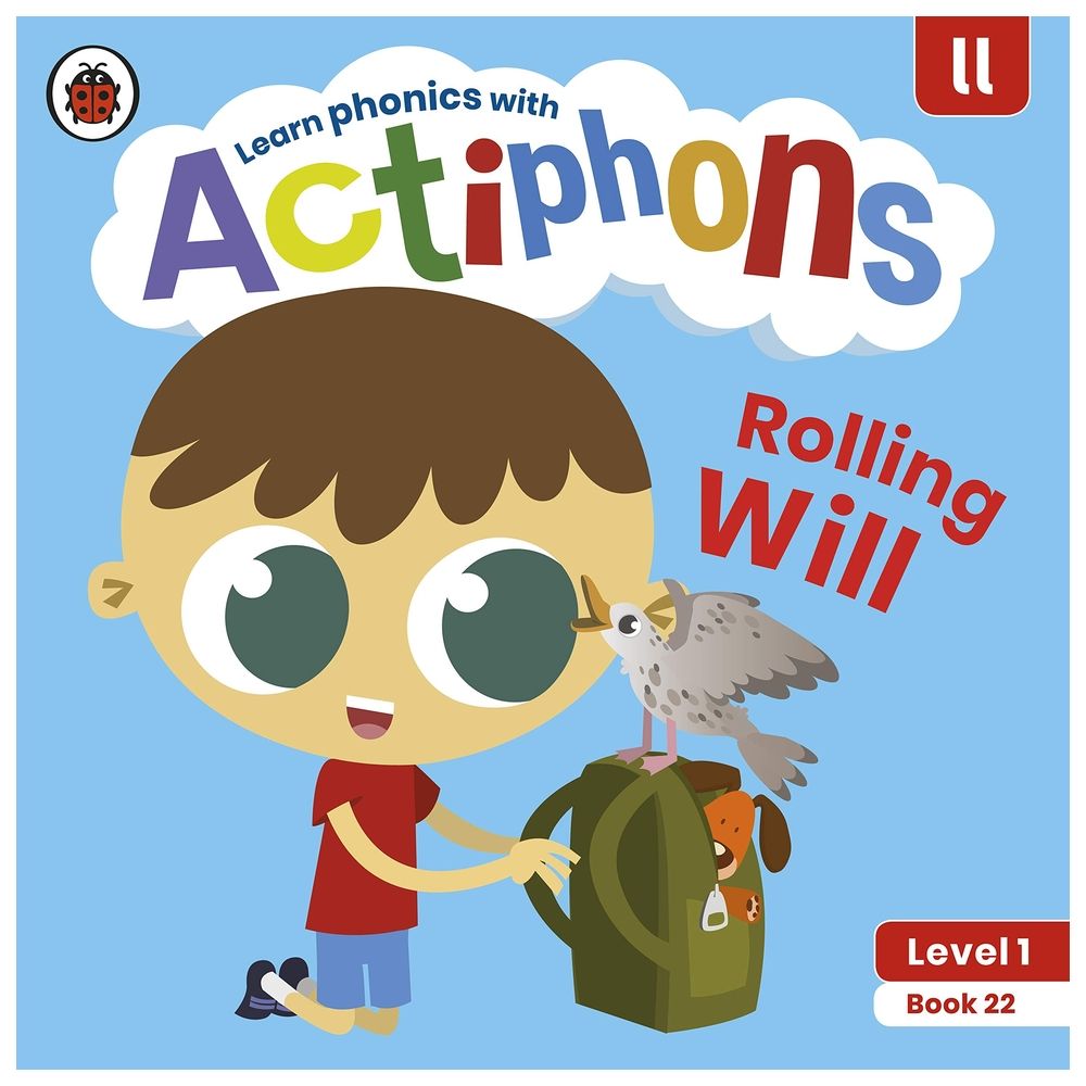  كتاب actiphons level 1 book 22 rolling will: learn phonics and get active with actiphons!