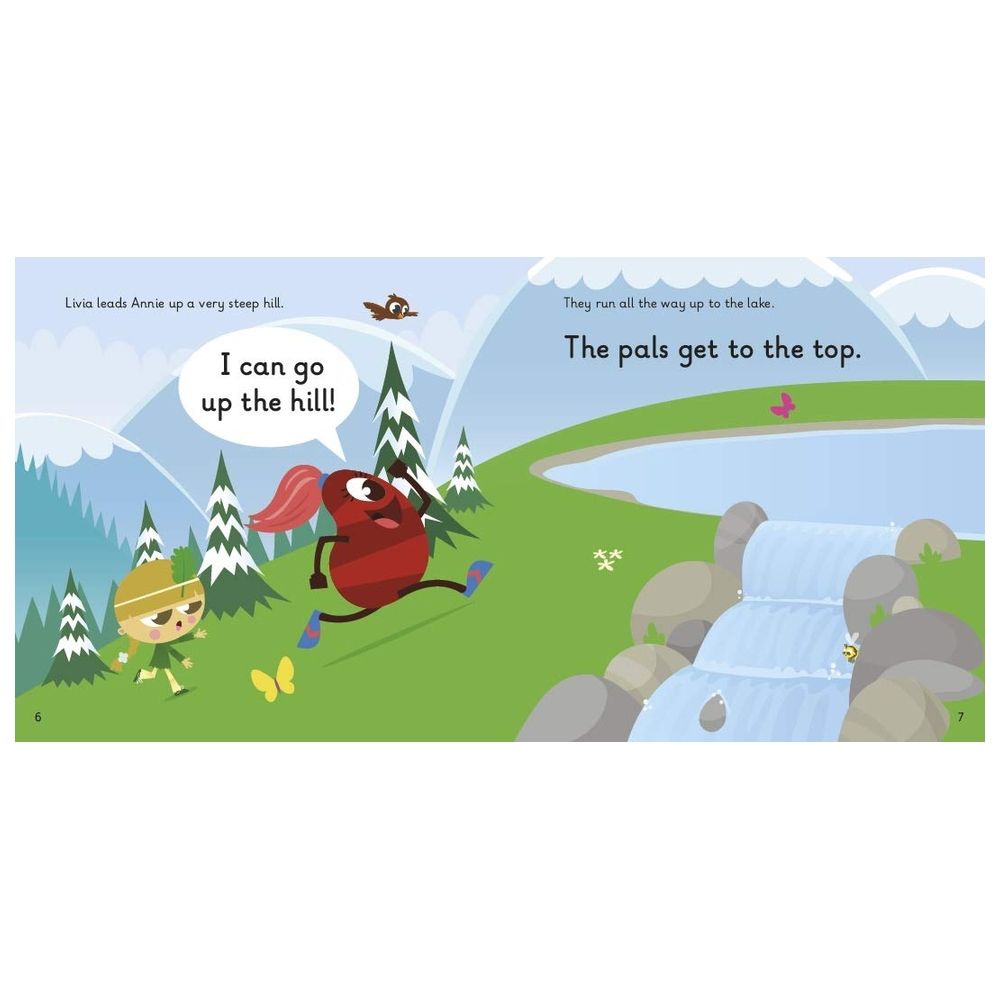 Actiphons Level 1 Book 21 Leaping Livia: Learn Phonics And Get Active With Actiphons!