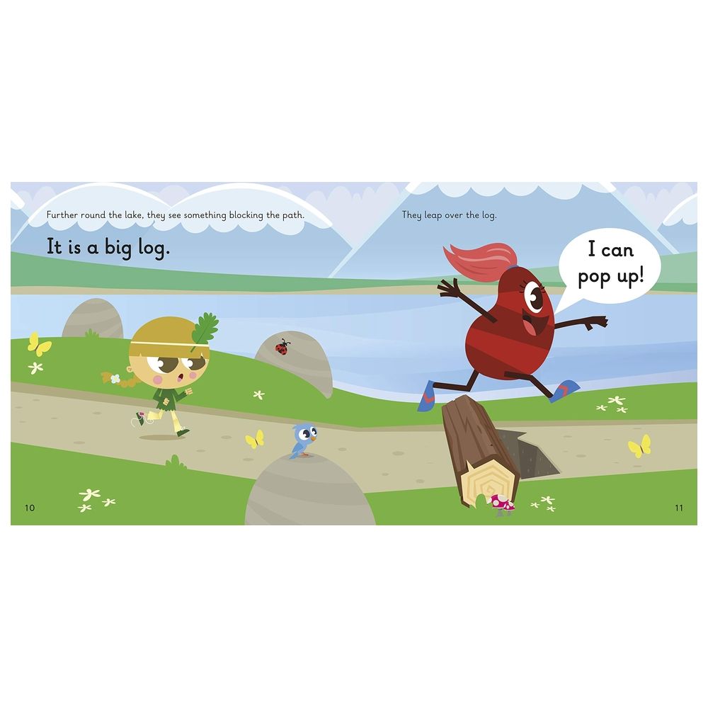  كتاب actiphons level 1 book 21 leaping livia: learn phonics and get active with actiphons!