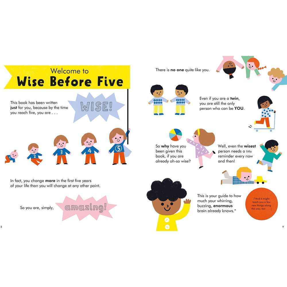  كتاب wise before five: amazing things to know before you start school