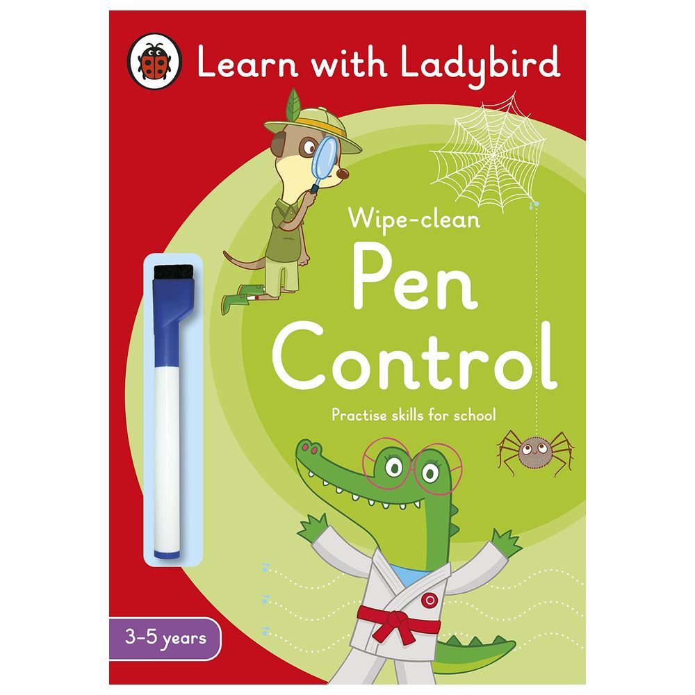  كتاب wipe-clean activity book: pen control