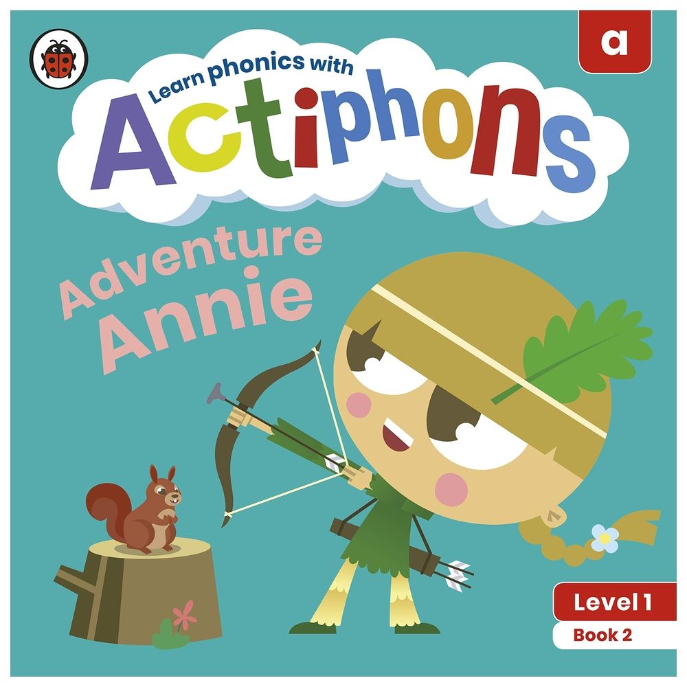  كتاب actiphons level 1 book 2 adventure annie: learn phonics and get active with actiphons!