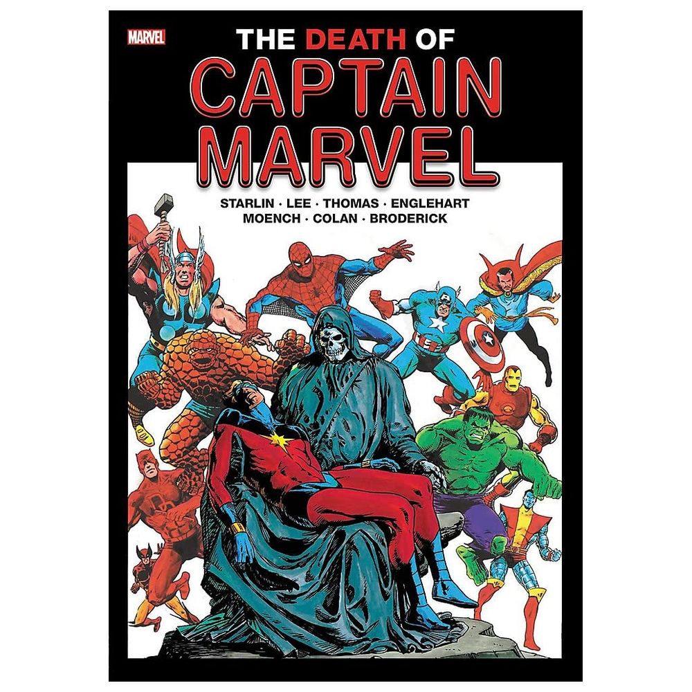 كتاب The Death Of Captain Marvel Gallery Edition