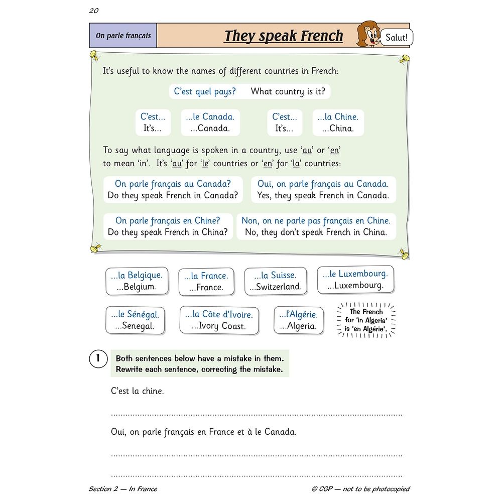 New KS2 French Targeted Question Book - Year 6