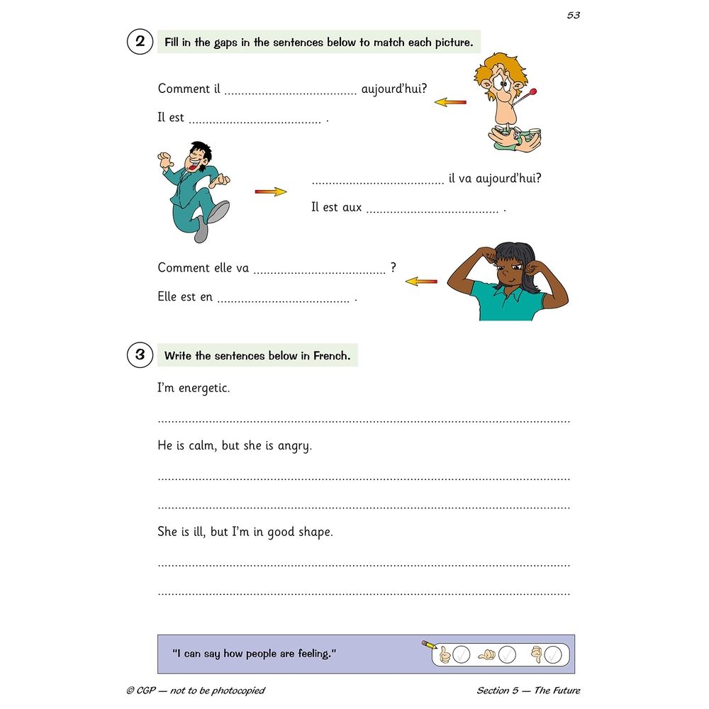 New KS2 French Targeted Question Book - Year 6