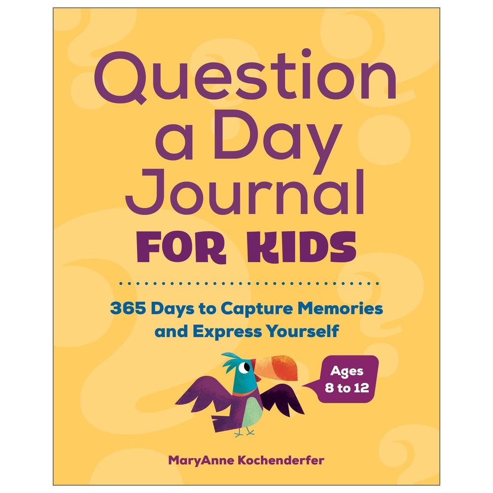 دفتر يوميات Question A Day Journal For Kids: 365 Days To Capture Memories And Express Yourself