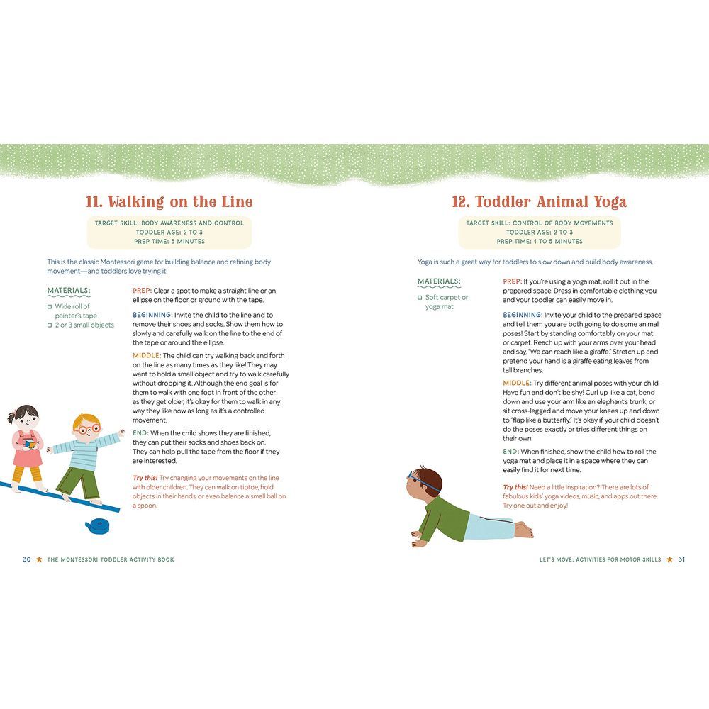 The Montessori Toddler Activity Book