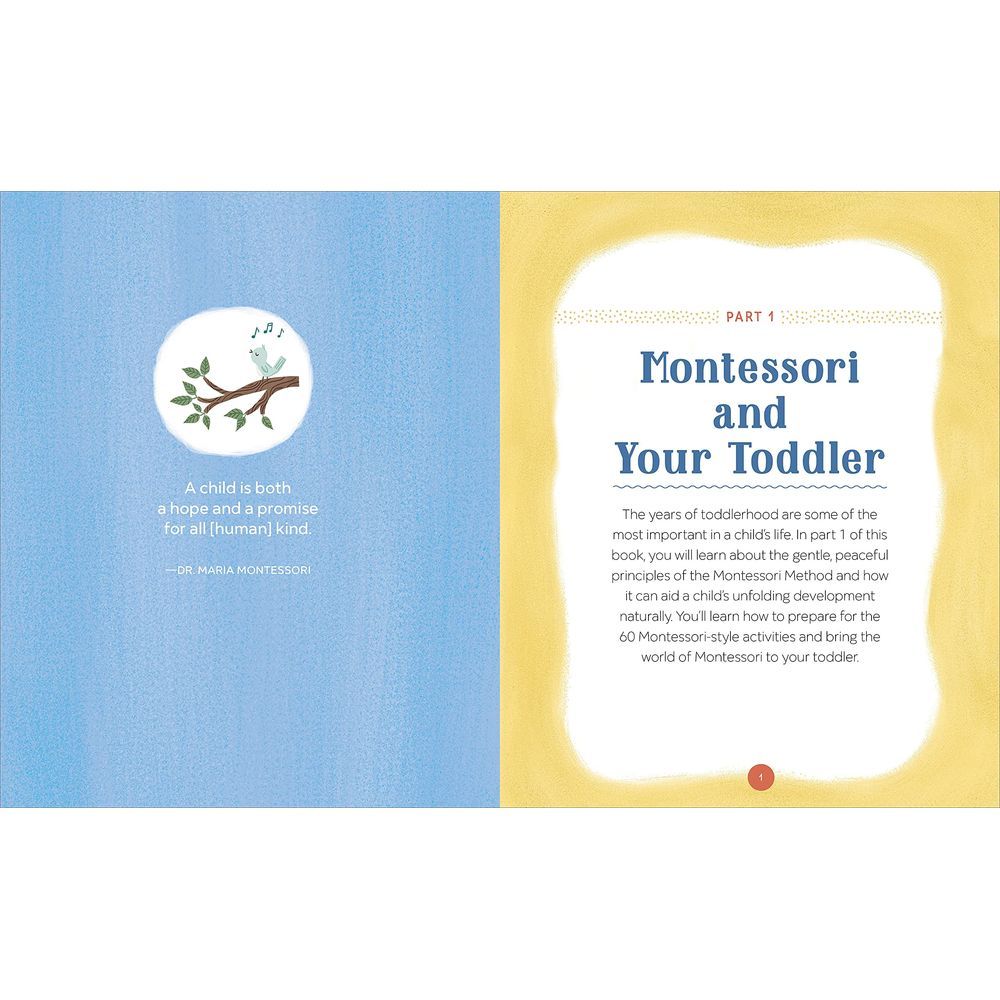 كتاب الأنشطة The Montessori Toddler 