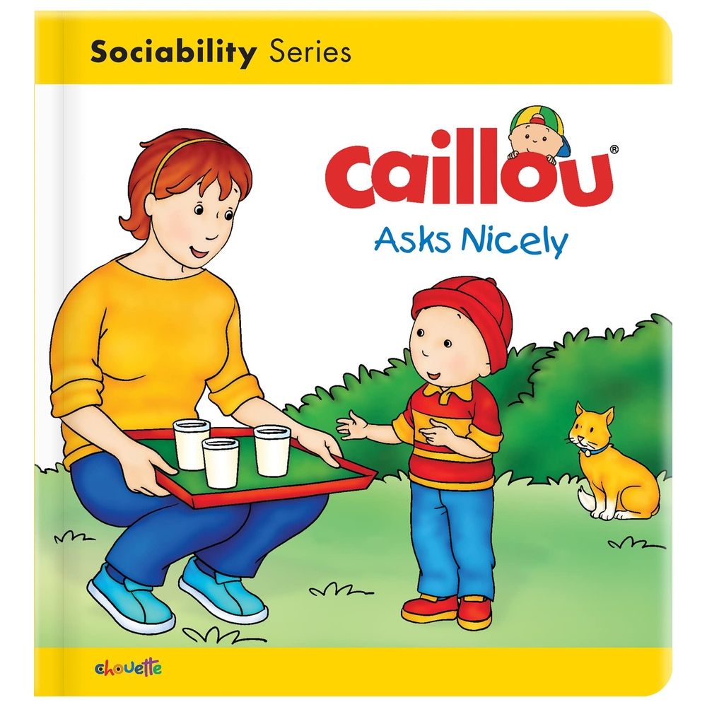  كتاب caillou asks nicely