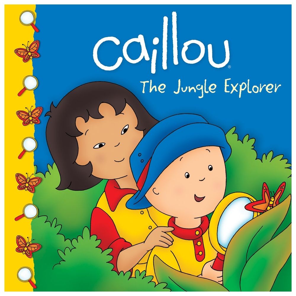  كتاب caillou: the jungle explorer: the jungle explorer