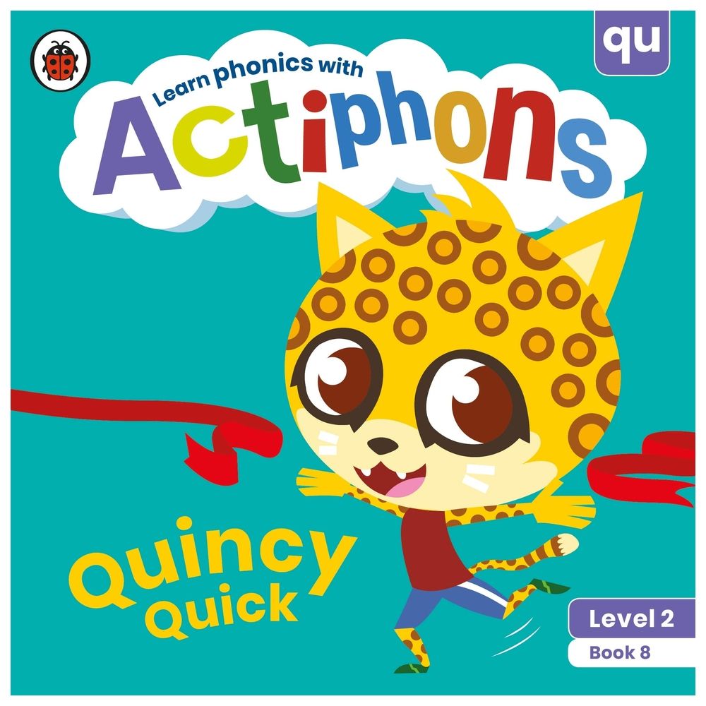  كتاب actiphons level 2 book 8 quincy quick: learn phonics and get active with actiphons!