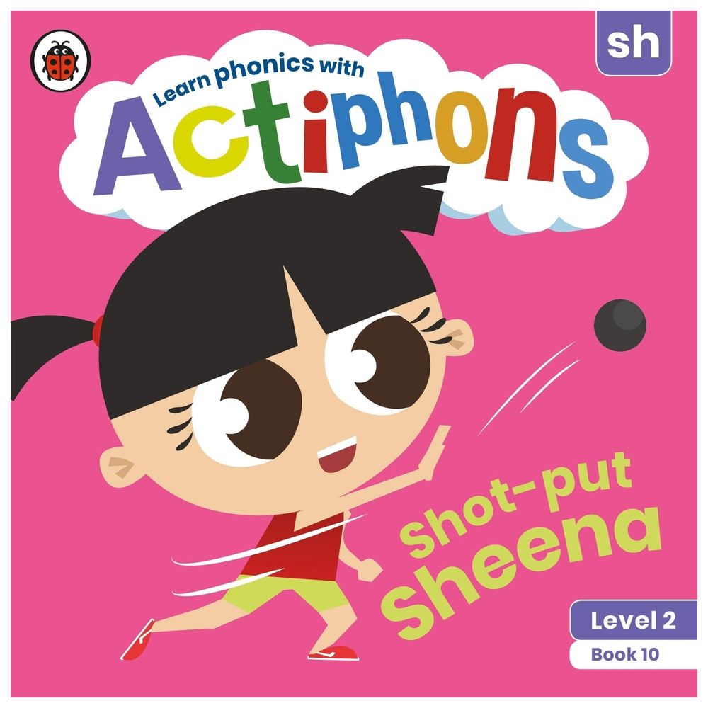  كتاب actiphons level 2 book 10 shot-put sheena: learn phonics and get active with actiphons!