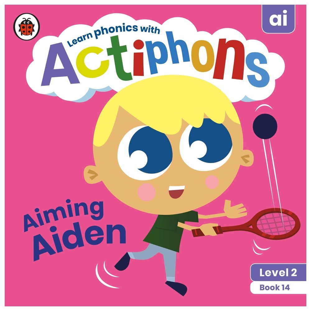  كتاب actiphons level 2 book 14 aiming aiden: learn phonics and get active with actiphons!