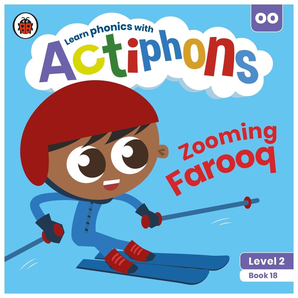  كتاب actiphons level 2 book 18 zooming farooq: learn phonics and get active with actiphons!