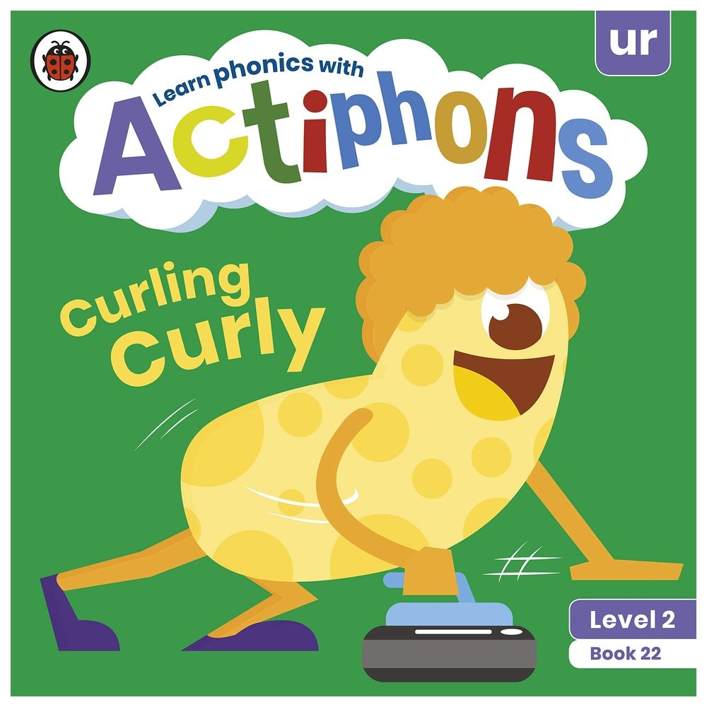  كتاب actiphons level 2 book 22 curling curly: learn phonics and get active with actiphons!