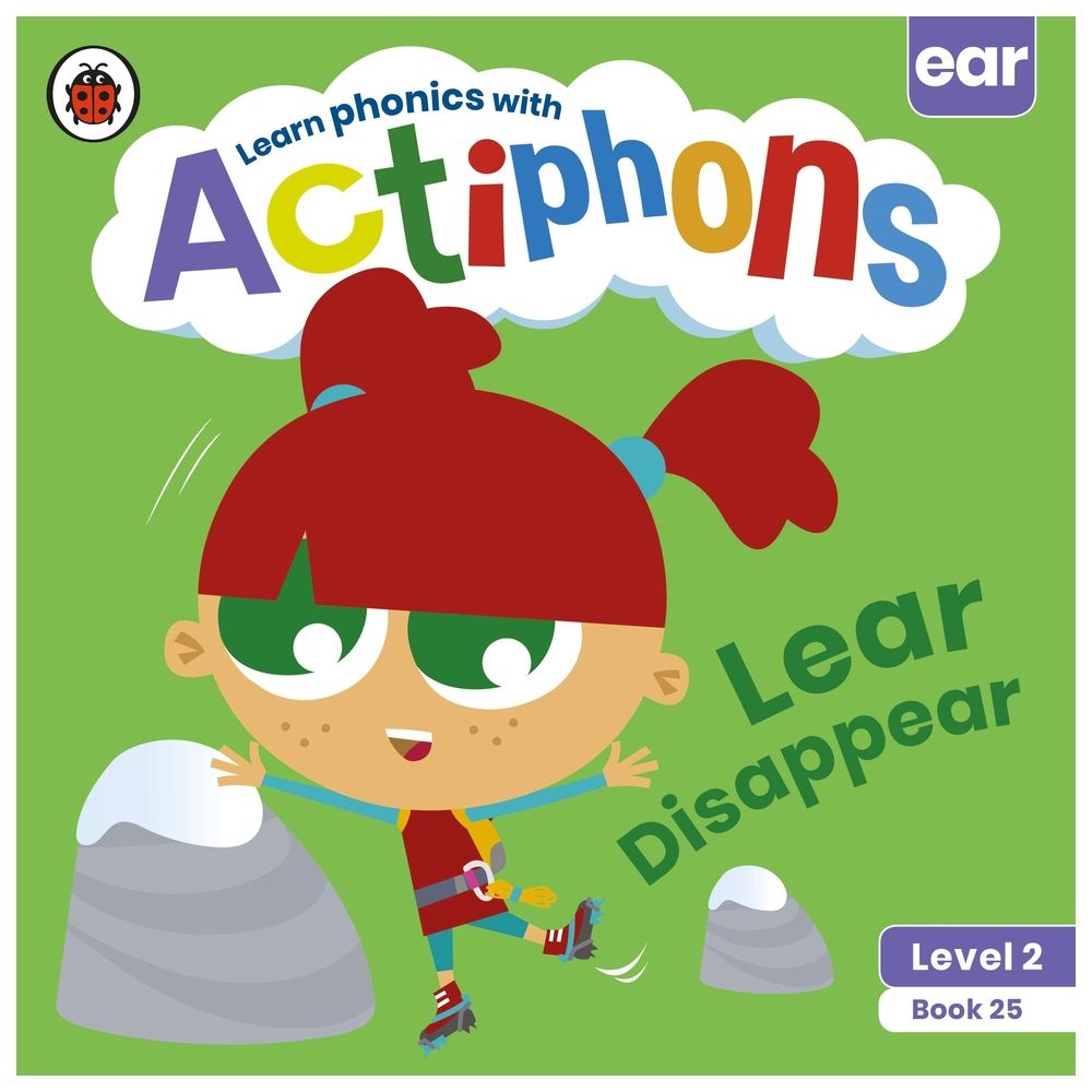  كتاب actiphons level 2 book 25 lear disappear: learn phonics and get active with actiphons!