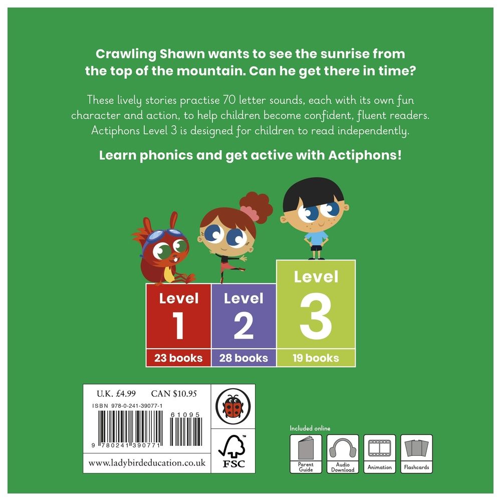  كتاب actiphons level 3 book 8 crawling shawn