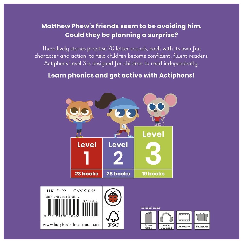  كتاب actiphons level 3 book 11 matthew phew: learn phonics and get active with actiphons!