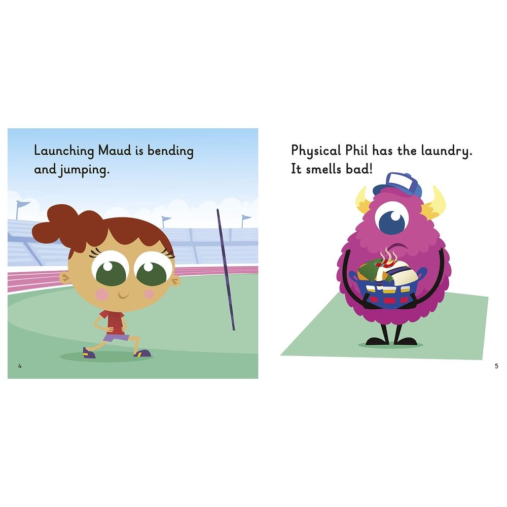  كتاب actiphons level 3 book 13 launching maud: learn phonics and get active with actiphons!