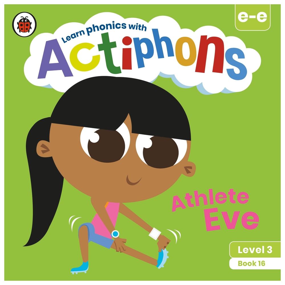  كتاب actiphons level 3 book 16 athlete eve: learn phonics and get active with actiphons!